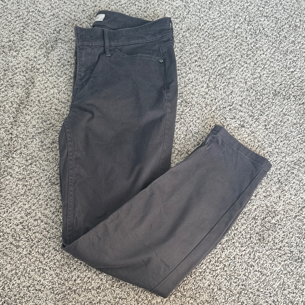 Gray Straight Leg Women's Jeans